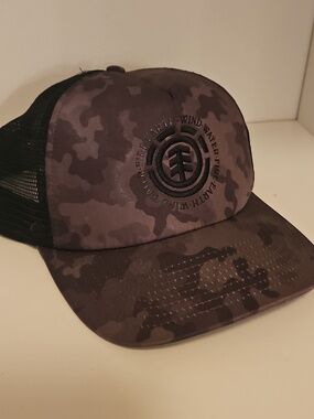 Element Black/Grey Camo Trucker Hat
